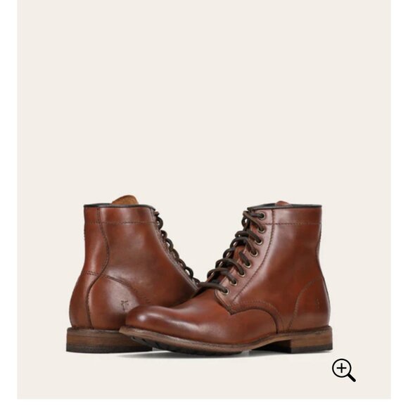 Frye Other - FRYE Tyler Flex Lace Up Cognac Size 9 NIB